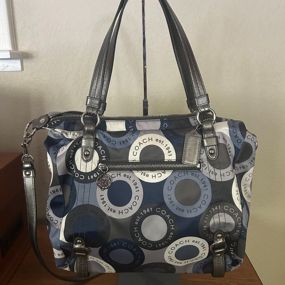 Coach Alexandra Snaphead Sateen Shoulder Bag